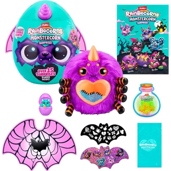 М'яка іграшка-сюрприз Rainbocorns-D Monstercorn Surprise (9297D) - Pampik