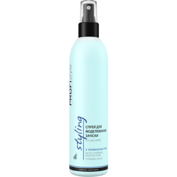Спрей для моделювання зачіски ProfiStyle Styling Spray With Thermal Protection Strong Hold з термозахистом 250 мл - Pampik