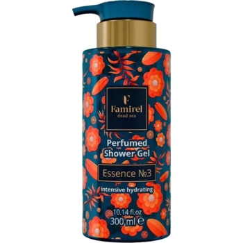 Парфюмированный гель для душа Famirel Intensive Hydrating Essence №3, 300 мл - Pampik