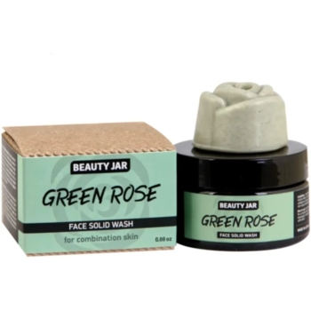 Тверде мило для обличчя Beauty Jar Зелена Троянда 25 г - Pampik