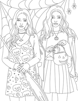 Розмальовка Жорж #girls#fashion#party (Z101110У) - Pampik - 5