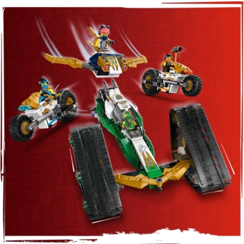 Конструктор LEGO Ninjago Комбі-автомобіль команди ніндзя, 576 деталей (71820) - Pampik - 7