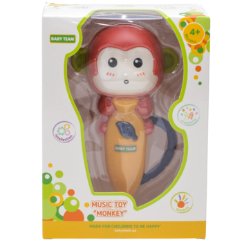 Музыкальная игрушка Baby Team Обезьянка (8619) - Pampik - 3