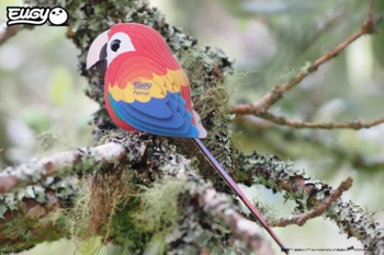 Збірна 3Д модель Eugy Зоопарк Папуга Ара (XEG-023) - Pampik - 7