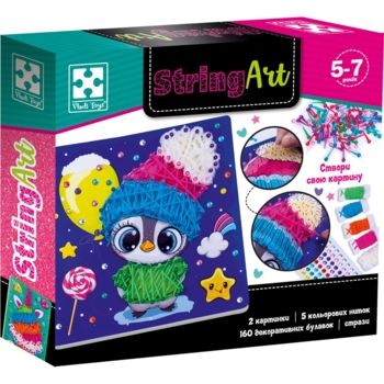 Набор для творчества Vladi Toys String Art Лакомка (VT4501-21) - Pampik