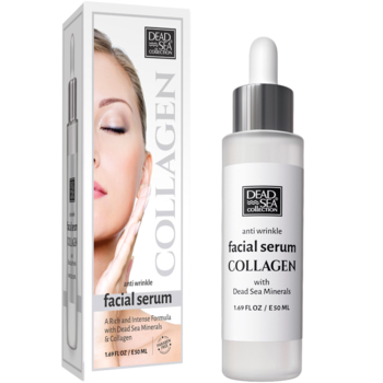 Сироватка проти зморшок Dead Sea Collection з колагеном і мінералами Мертвого моря 30+ 30 мл - Pampik