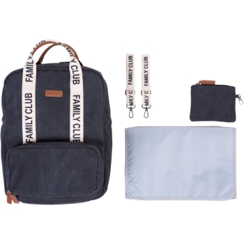 Рюкзак Childhome Family club Canvas Black (CWBPSCBL) - Pampik - 6