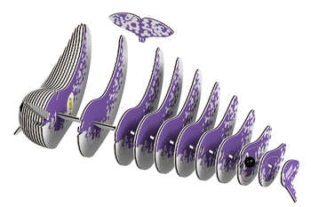 Збірна 3Д модель Eugy Зоопарк Нарвал (XEG-033) - Pampik - 2