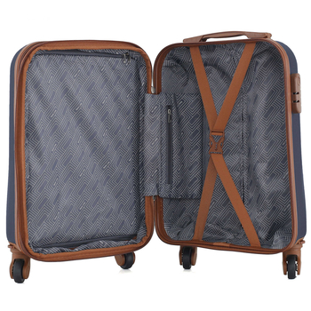 Чемодан Semi Line 20" S Navy (T5642-1) - Pampik - 2