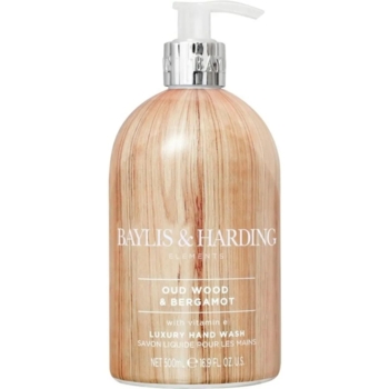 Жидкое мыло для рук Baylis & Harding Elements Oud Wood & Bergamot 500 мл - Pampik