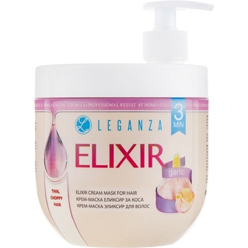 Крем-маска для волосся Leganza Еліксир з часником 1 л - Pampik