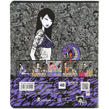 Набор тетрадей Kite Tokidoki А5 в клетку 48 листов 10 шт. (TK22-259) - Pampik - 6