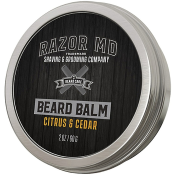 Бальзам для бороди Razor Beard Balm Citrus & Cedar 60 г - Pampik - 2