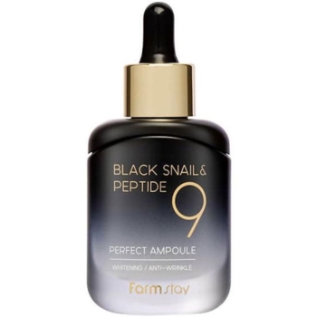 Сироватка для обличчя FarmStay Black Snail & Peptide 9 Perfect Ampoule 35 мл - Pampik - 3