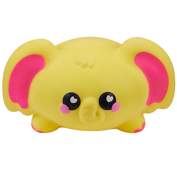 Игрушка-антистресс Smooshzees Snugzees Слон Кастед коллекционная желтая (8237) - Pampik