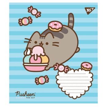 Набор тетрадей Yes Pusheen А5 в линейку 12 листов 25 шт. (766547) - Pampik