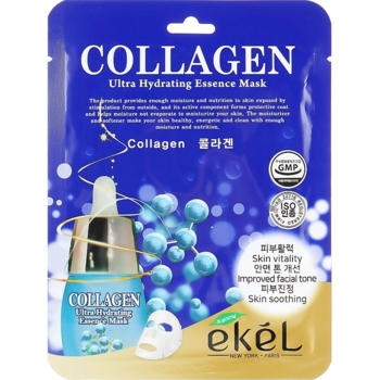 Маска тканинна Ekel колагенова Біоліфтінг, 25 мл - Pampik