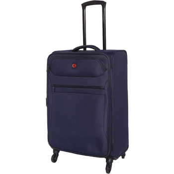 Чемодан Swissbrand Hamilton S Navy (SWB_LLHAM603S) - Pampik