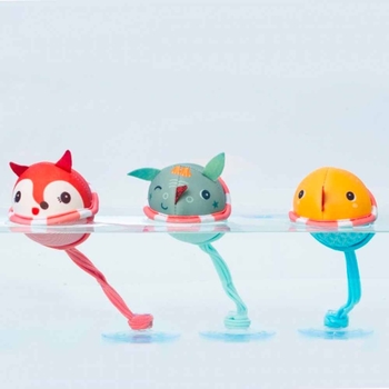 Іграшка для ванної Lilliputiens Три м'ячі (83502) - Pampik - 2