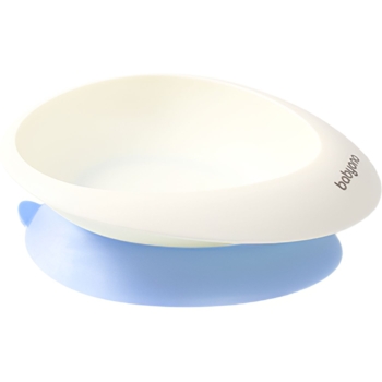 Мисочка BabyOno с присоской и ложечкой, небесно-голубая (1077/04) - Pampik - 3