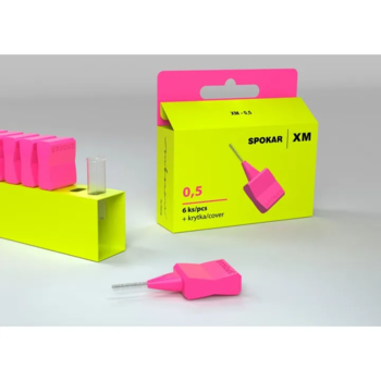 Міжзубні йоржики Spokar XM 0.5 мм, 6 шт. - Pampik - 3