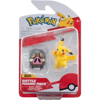 Набор игровых фигурок Pokemon W17 Пикачу и Лечонк (PKW3566) - Pampik