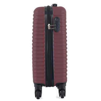 Чемодан Semi Line 18" S Burgundy (T5574-1) - Pampik - 4