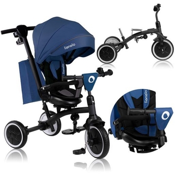 Велосипед Lionelo Tris Plus Blue Denim, синий - Pampik - 11