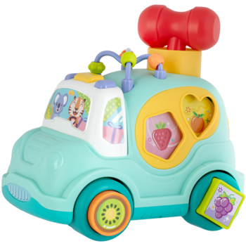 Іграшка музична Baby Team Машинка-сортер (8647) - Pampik