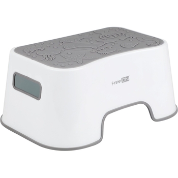Ступени для ребенка в ванную FreeON White/Grey (49232) - Pampik - 2