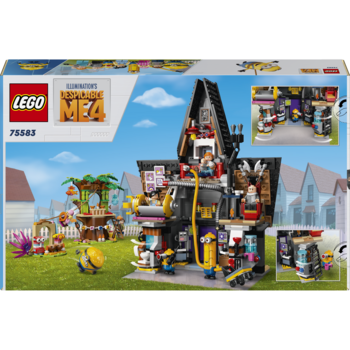 Конструктор LEGO Despicable Me Родинний маєток Ґру й посіпак, 868 деталей (75583) - Pampik - 11