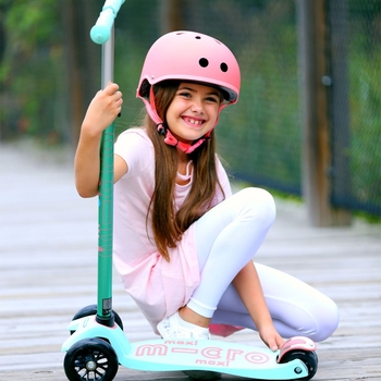 Самокат Micro Maxi Deluxe, мятный (MMD070) - Pampik - 6