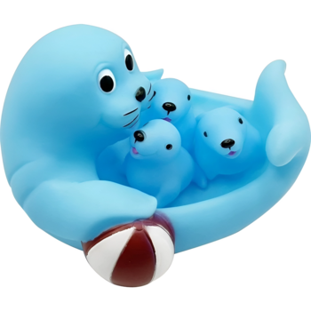 Набір іграшок для купання Bibi Toys Морський котик 4 шт. (760868BT) - Pampik