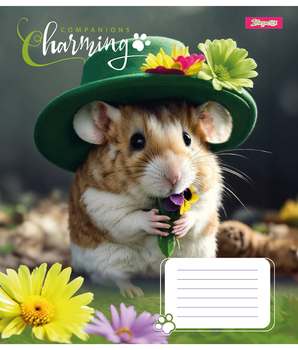 Набір зошитів 1 Вересня Charming companions А5, в лінію, 12 аркушів, 25 шт. (767218) - Pampik - 5