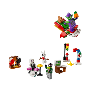 Конструктор LEGO Marvel Super Heroes Новорічний календар на 2024 рік Людина-Павук, 246 деталей (76293) - Pampik - 2