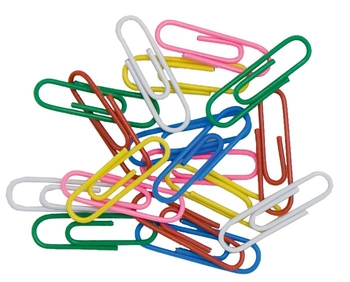 Скріпки кольорові Buromax 28 мм 100 шт. (BM.5015) - Pampik - 2