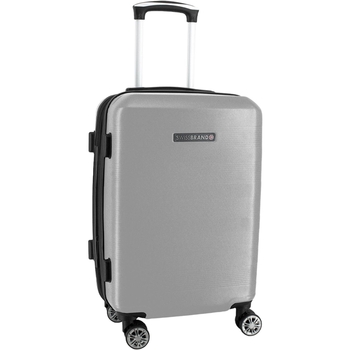 Чемодан Swissbrand Cardiff M Silver (SWB_LHCAR802M) - Pampik