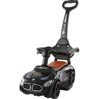 Машинка-каталка с толкателем Bambi M 5785-2 черная (35411) - Pampik