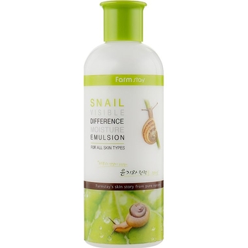 Увлажняющая эмульсия FarmStay Visible Difference Moisture Emulsion с экстрактом улитки 350 мл - Pampik