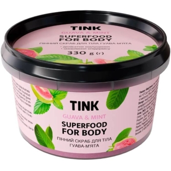 Скраб для тела Tink пенный Гуава-Мята 330 г - Pampik