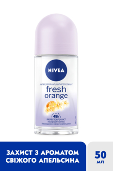 Антиперспірант Nivea Fresh Orange, кульковий, 50 мл - Pampik - 3