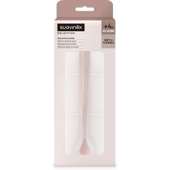 Ложка силіконова Suavinex Colour Essence, нюдова (401528) - Pampik - 2