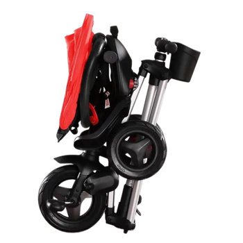 Велосипед складной трехколесный детский Qplay Nova+ Rubber Orange Sunset (S700-13Nova+OrangeSunset) - Pampik - 5