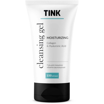 Гель для очистки лица Tink увлажняющий Коллаген-гиалуроновая кислота 150 мл - Pampik
