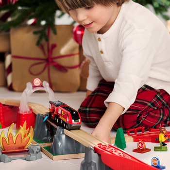 Детская железная дорога Brio Smart Tech Спасательная команда (36004) - Pampik - 11