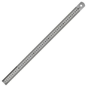 Лінійка сталева Axent 50 см (7750-A) - Pampik