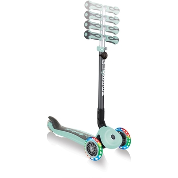 Самокат Globber Go Up Deluxe Lights 5 в 1, до 20/50 кг, 1+ лет, м'ятний (646-206) - Pampik - 9