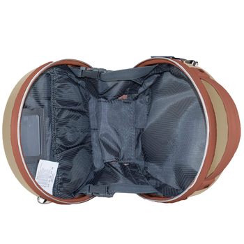 Бьюти-кейс Semi Line 5L Ecru/Brown (T5670-1) - Pampik - 2