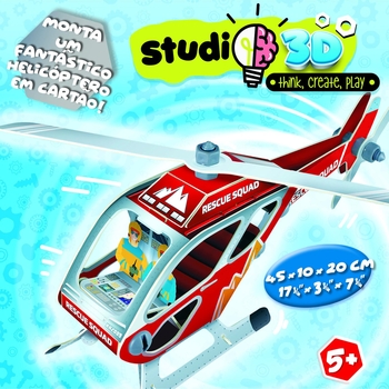 Пазл 3D Educa Вертолет (19187) - Pampik - 3