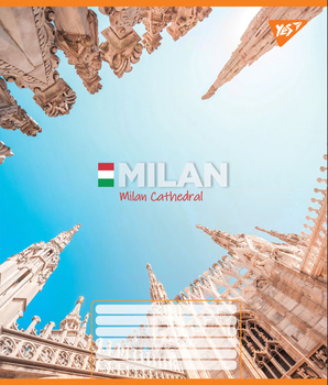 Набір зошитів Yes Greatest cityes А5 в клітинку 60 аркушів 10 шт. (767143) - Pampik - 4